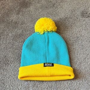 South Park Aqua Blue/Yellow Beanie SIZE OS
